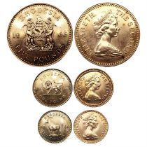 Group of 3 Rhodesia AV Coins.