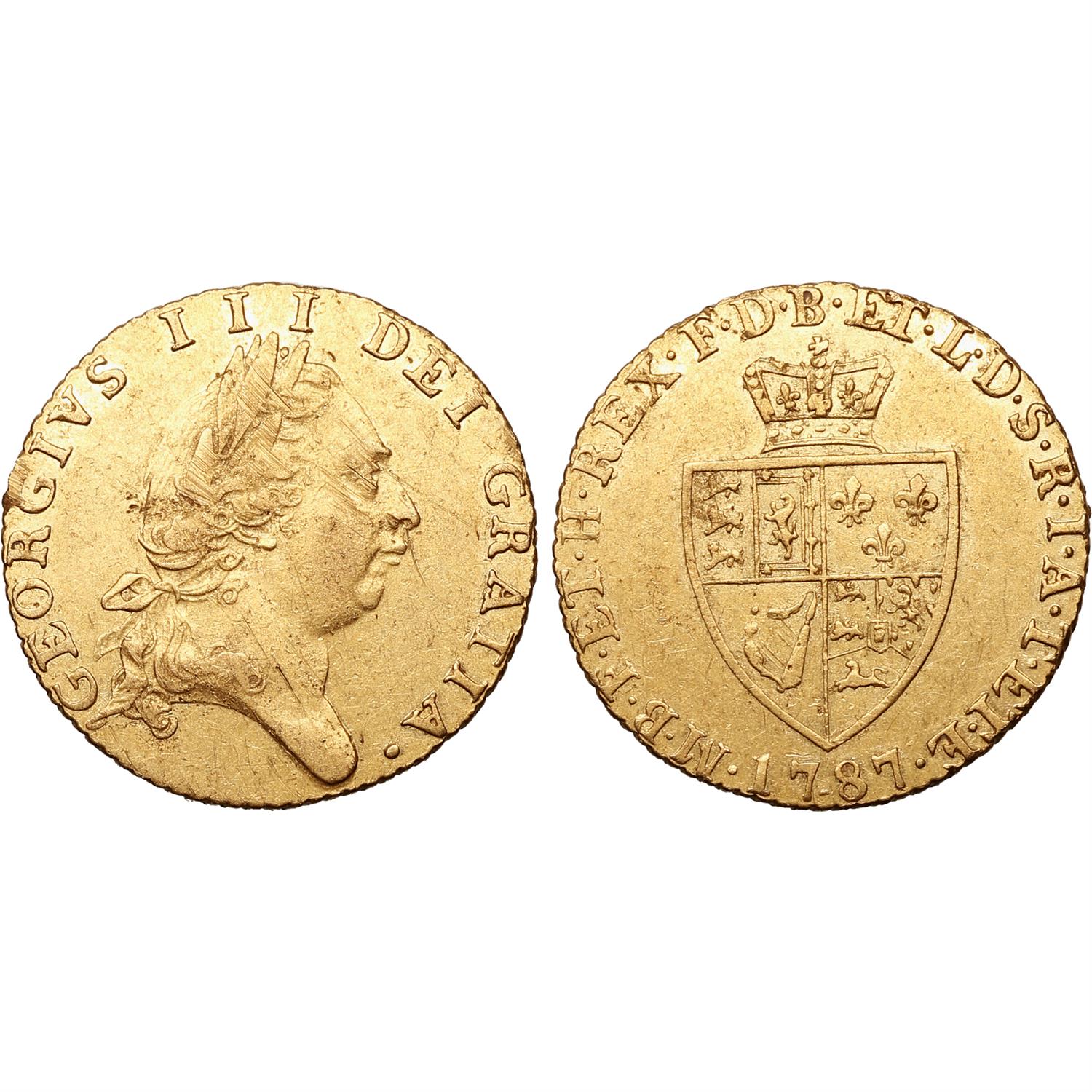 Great Britain. George III AV 1/2 Guinea.