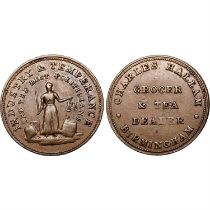 United Kingdom, Birmingham CU Charles Hallam Token.