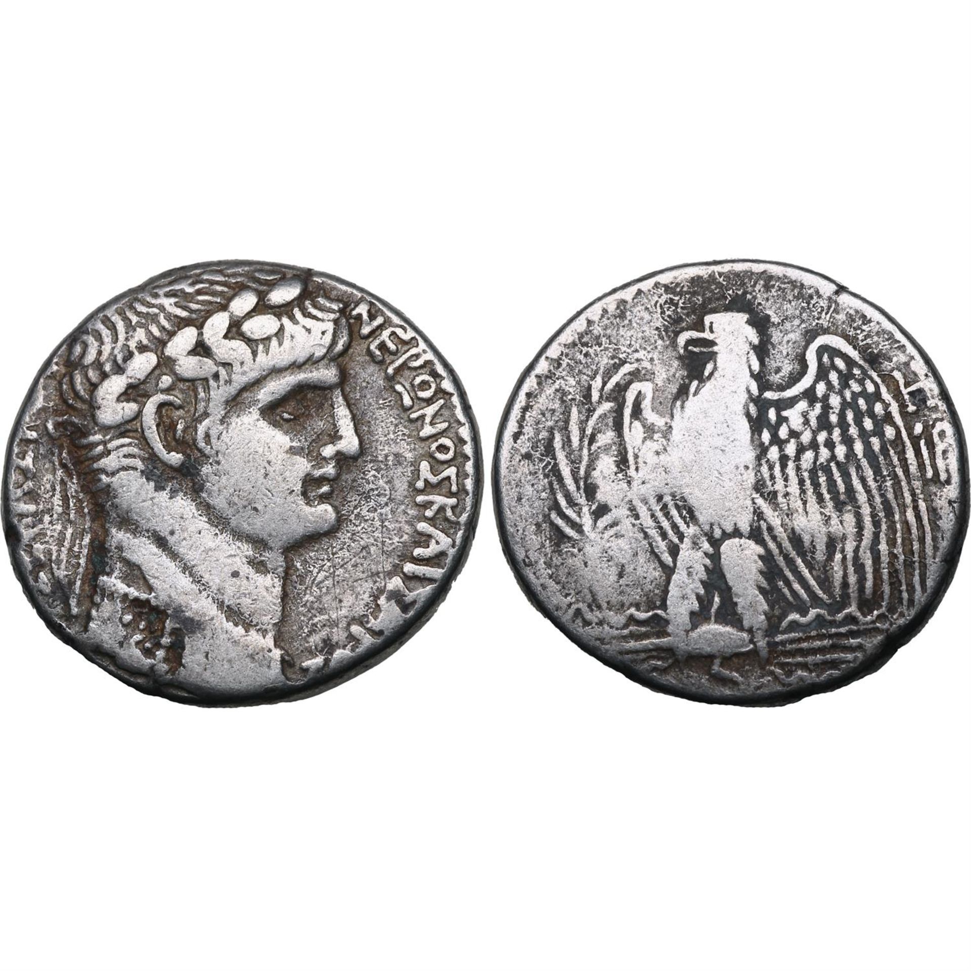 Nero AR Tetradrachm of Antioch, Seleucis and Pieria