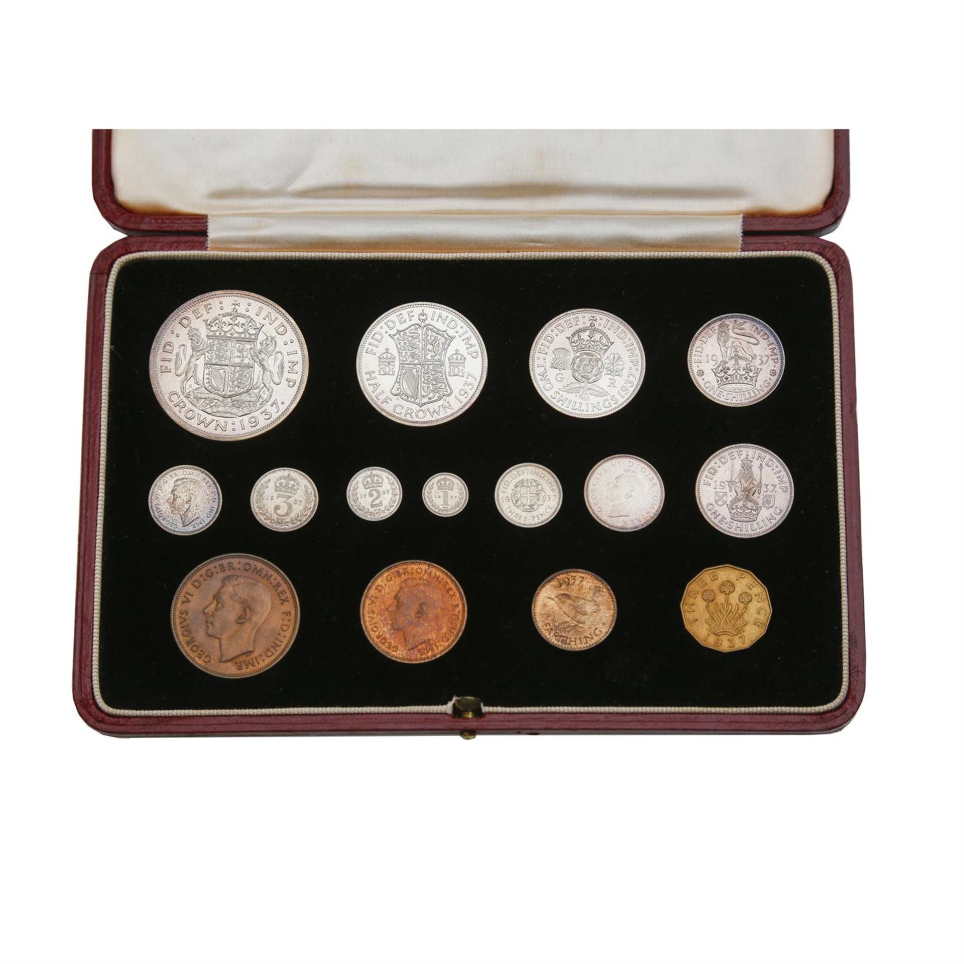 United Kingdom, George VI AR & CU Proof Coin Set. - Image 2 of 2