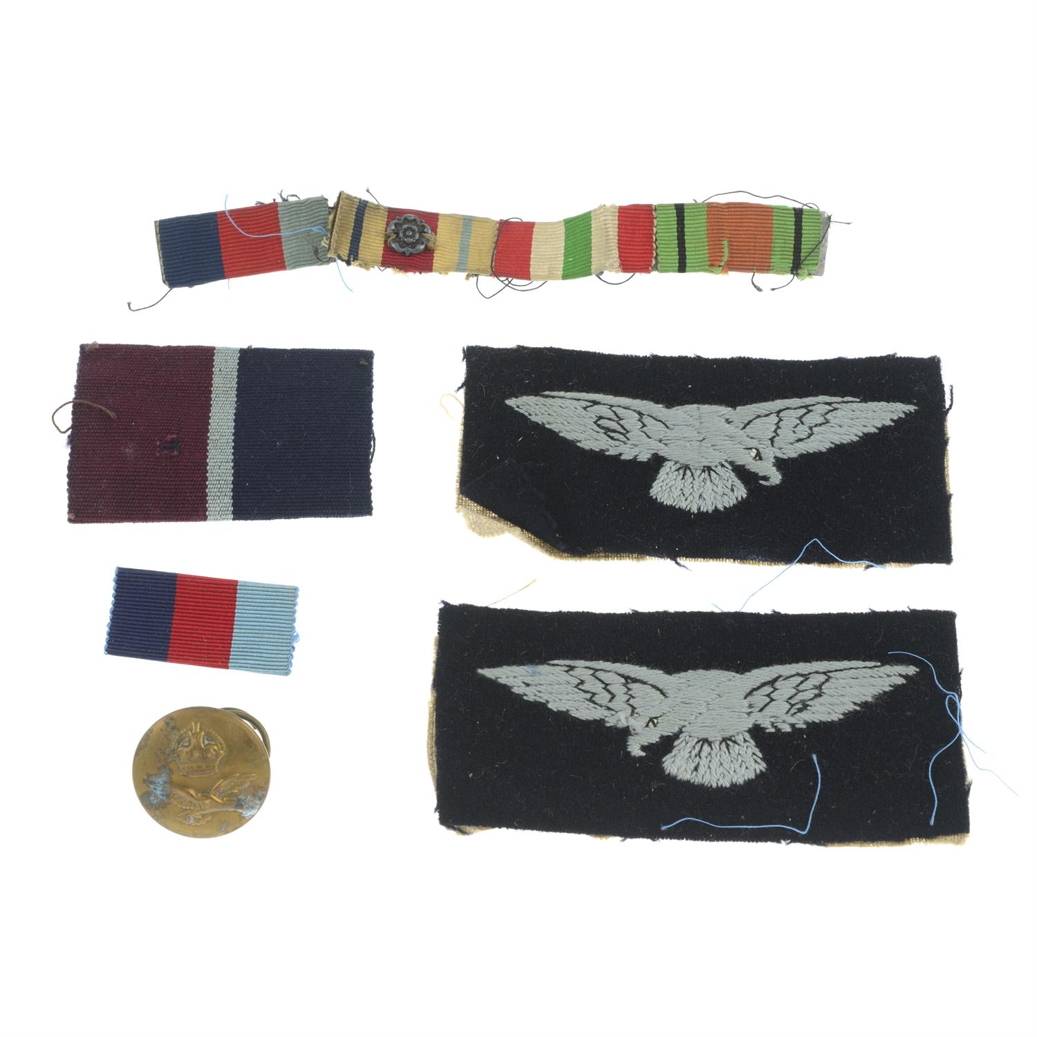 Group of 5 WWII medals, etc. - Image 3 of 4