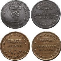 Group of 2 United Kingdom, Birmingham CU Joseph Hipwood Tokens.