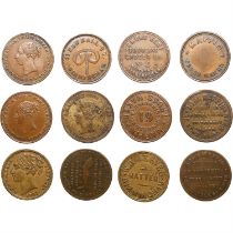 Group of 6 United Kingdom, Birmingham CU Tokens.