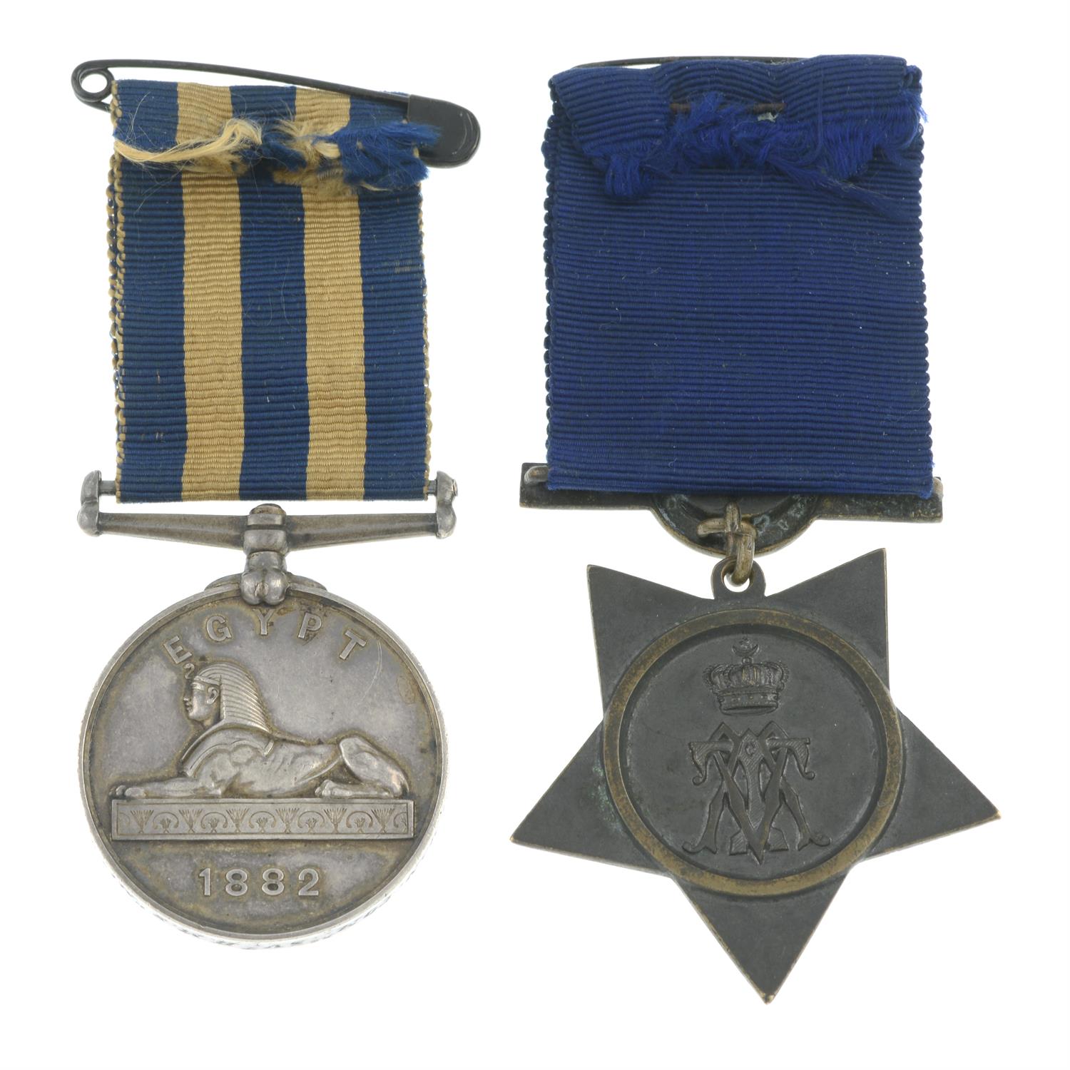 Egypt Medal & Khedive's Star. (2). - Image 2 of 3