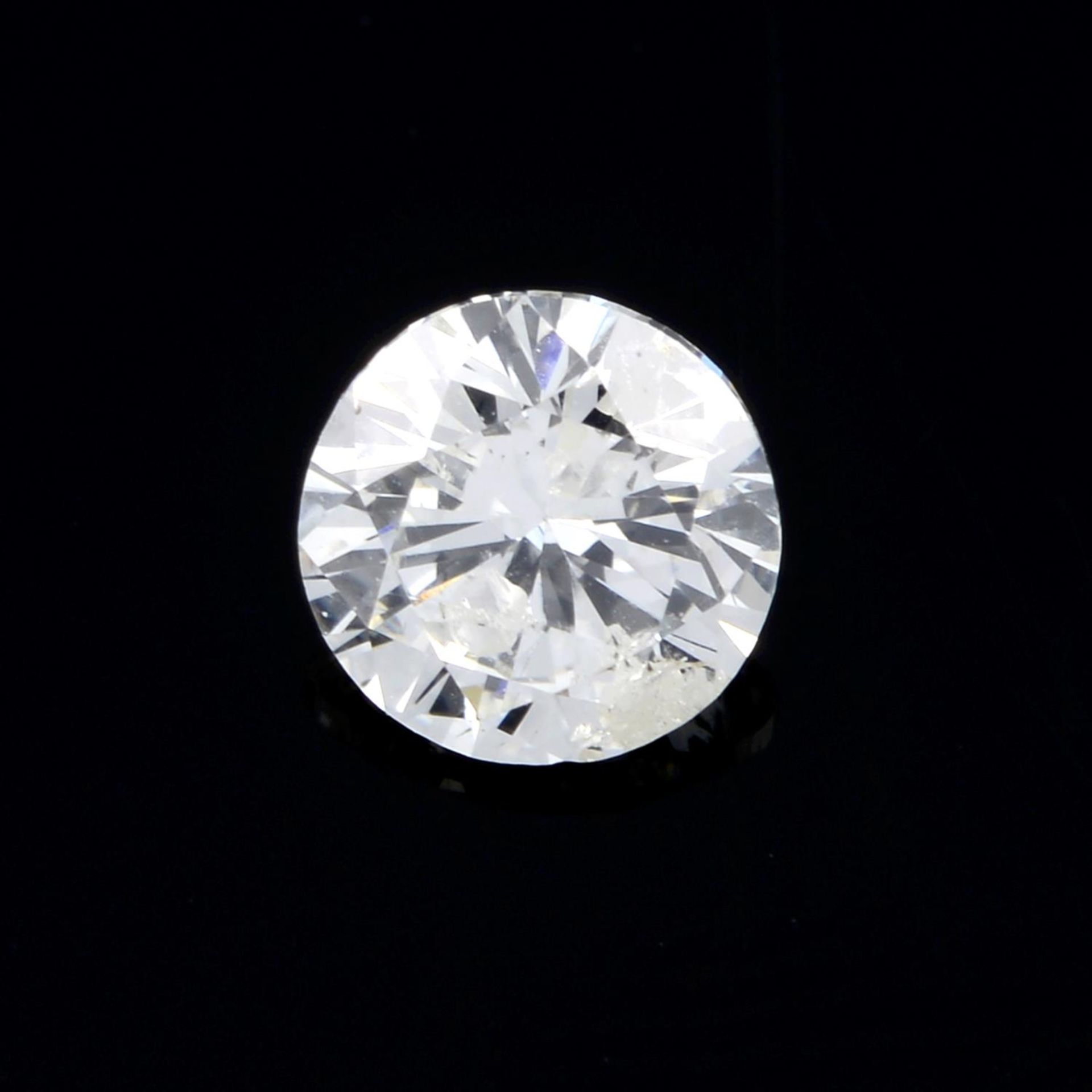 Brilliant-cut diamond, 0.38ct
