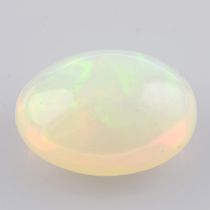 Oval-shape opal cabochon, 22.39ct