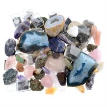 Assorted gemstones and mineral selection, 5.35kg