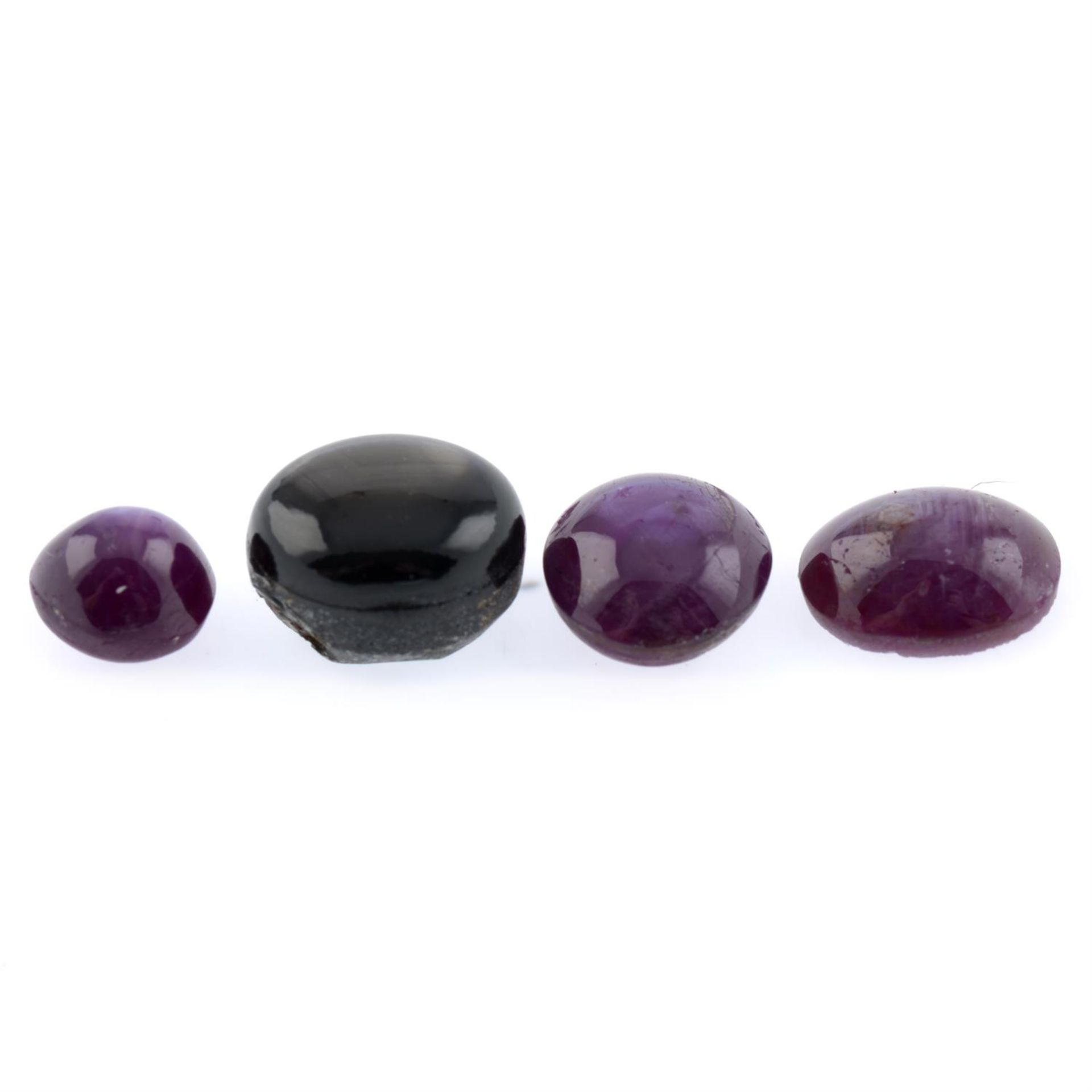Ruby & sapphire cabochons, 13.31ct