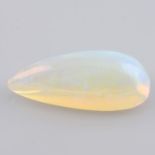 Pear-shape opal cabochon, 20.50ct