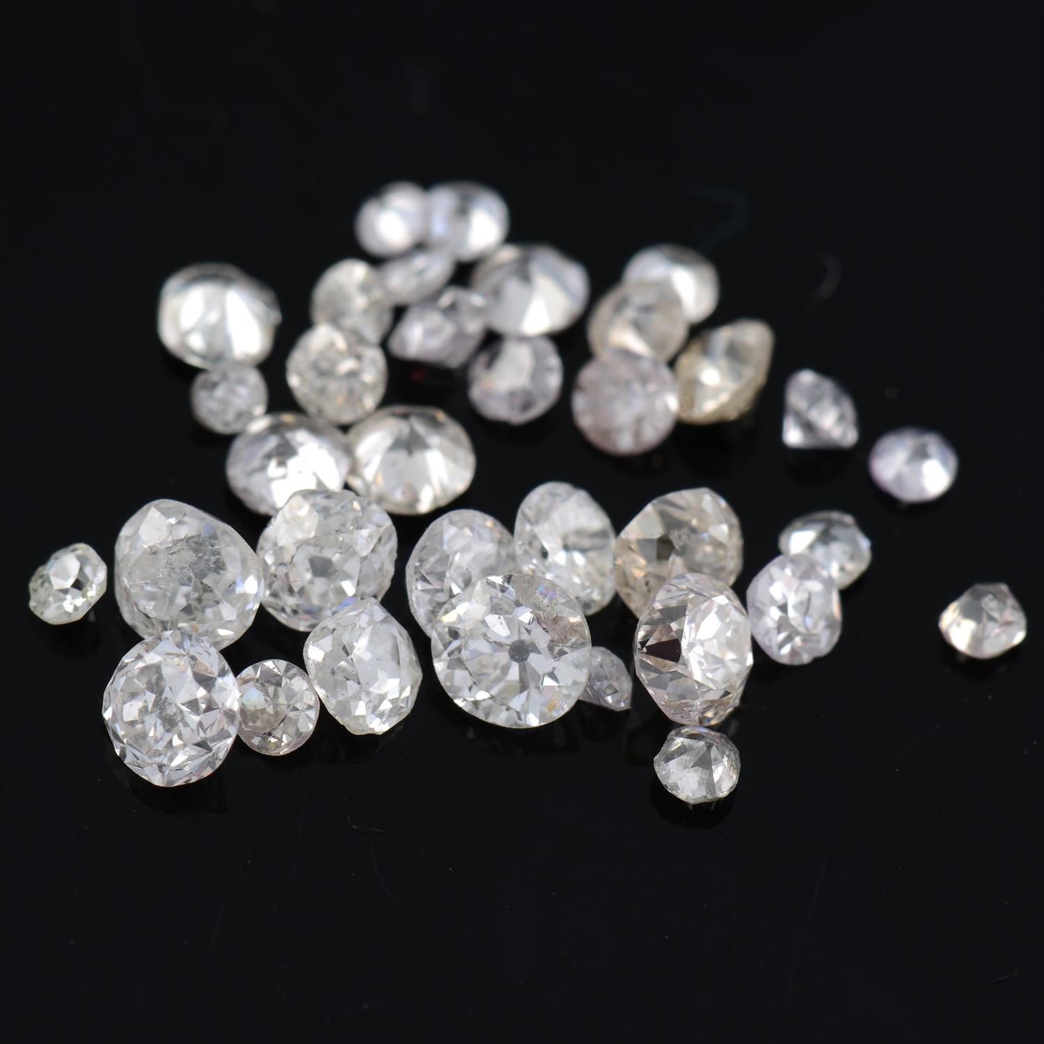 Assorted vari-cut diamonds, 1.87ct