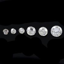 Assorted brilliant-cut diamonds, 0.45ct