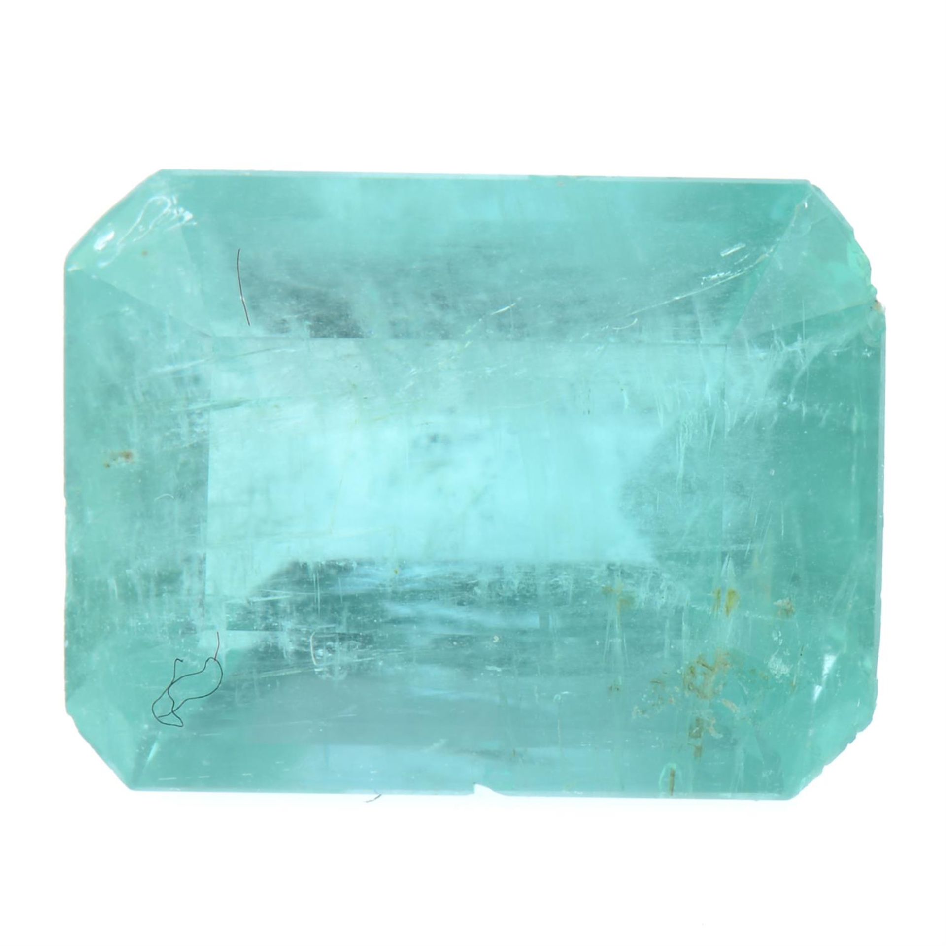 Rectangular-shape emerald, 2.01ct