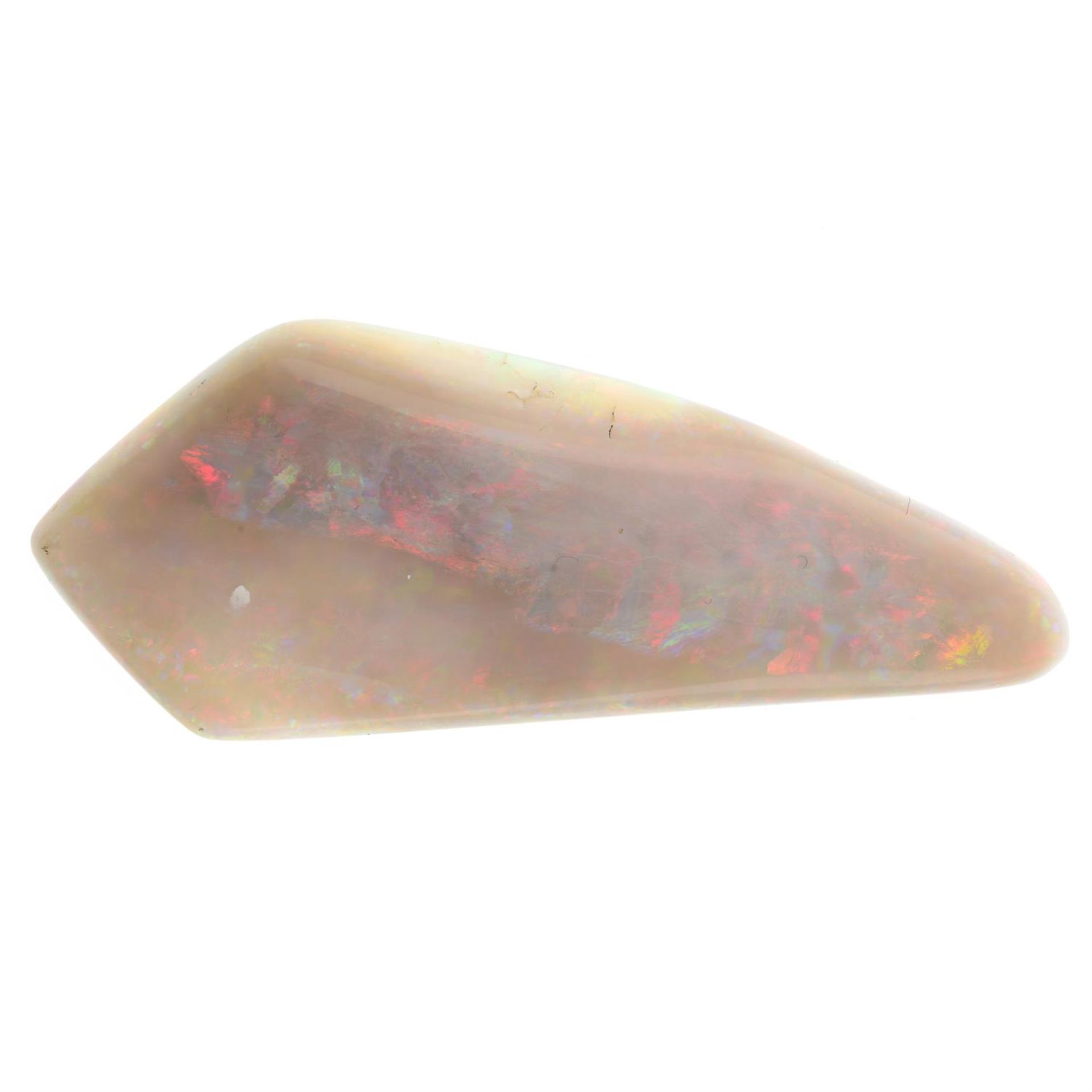 Free form opal, 102.10ct