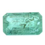 Rectangular-shape emerald, 2.13ct