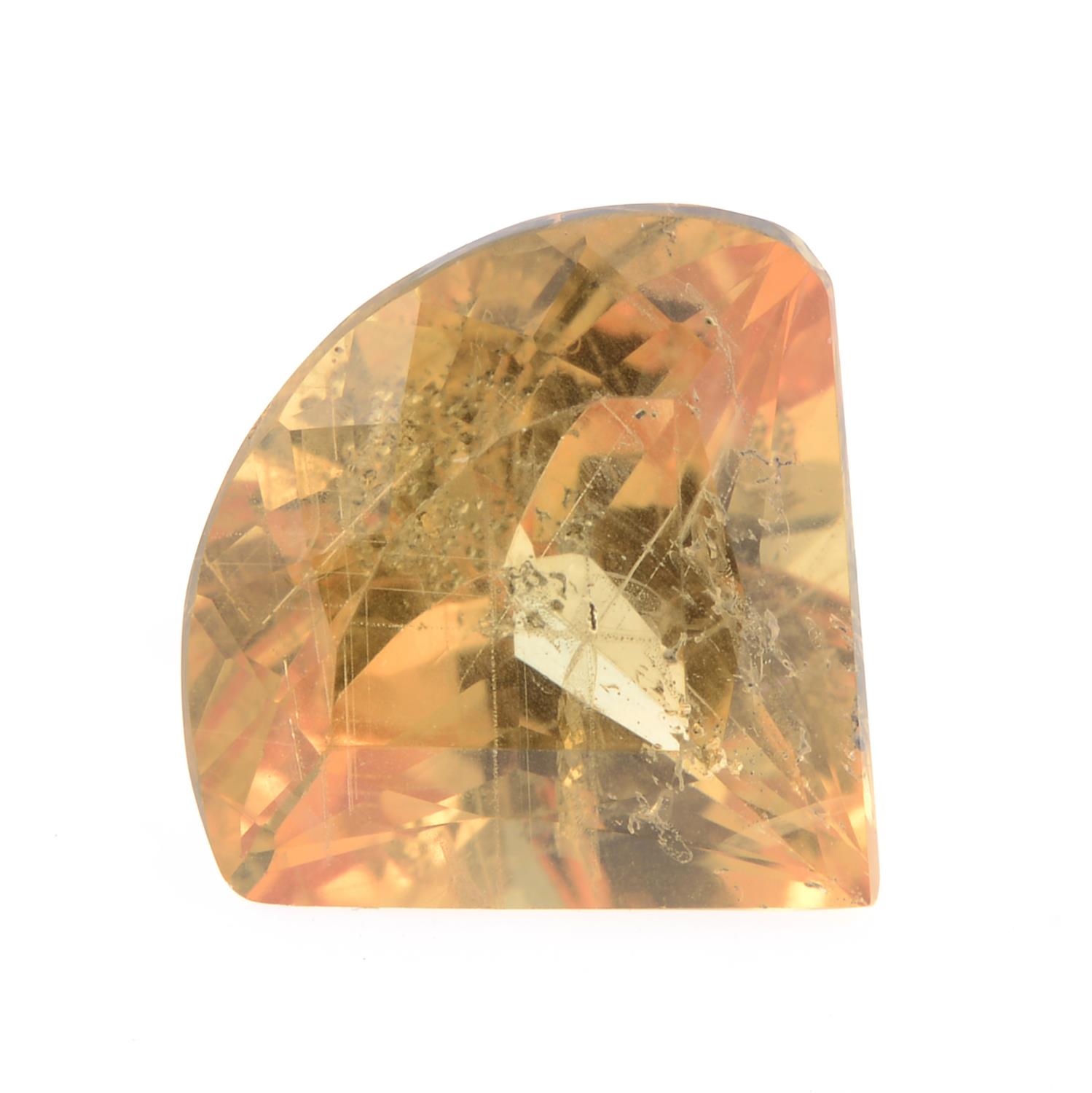 Fancy-shape sapphire, 2.52ct
