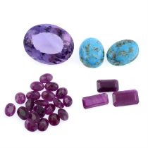 Assorted gemstones, 143.12ct