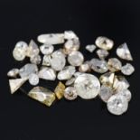 Assorted vari-cut diamonds, 5.42ct