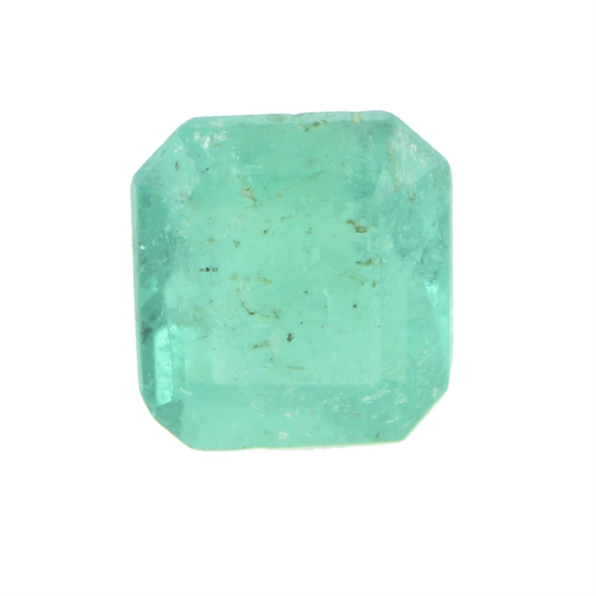 Rectangular-shape emerald, 0.83ct