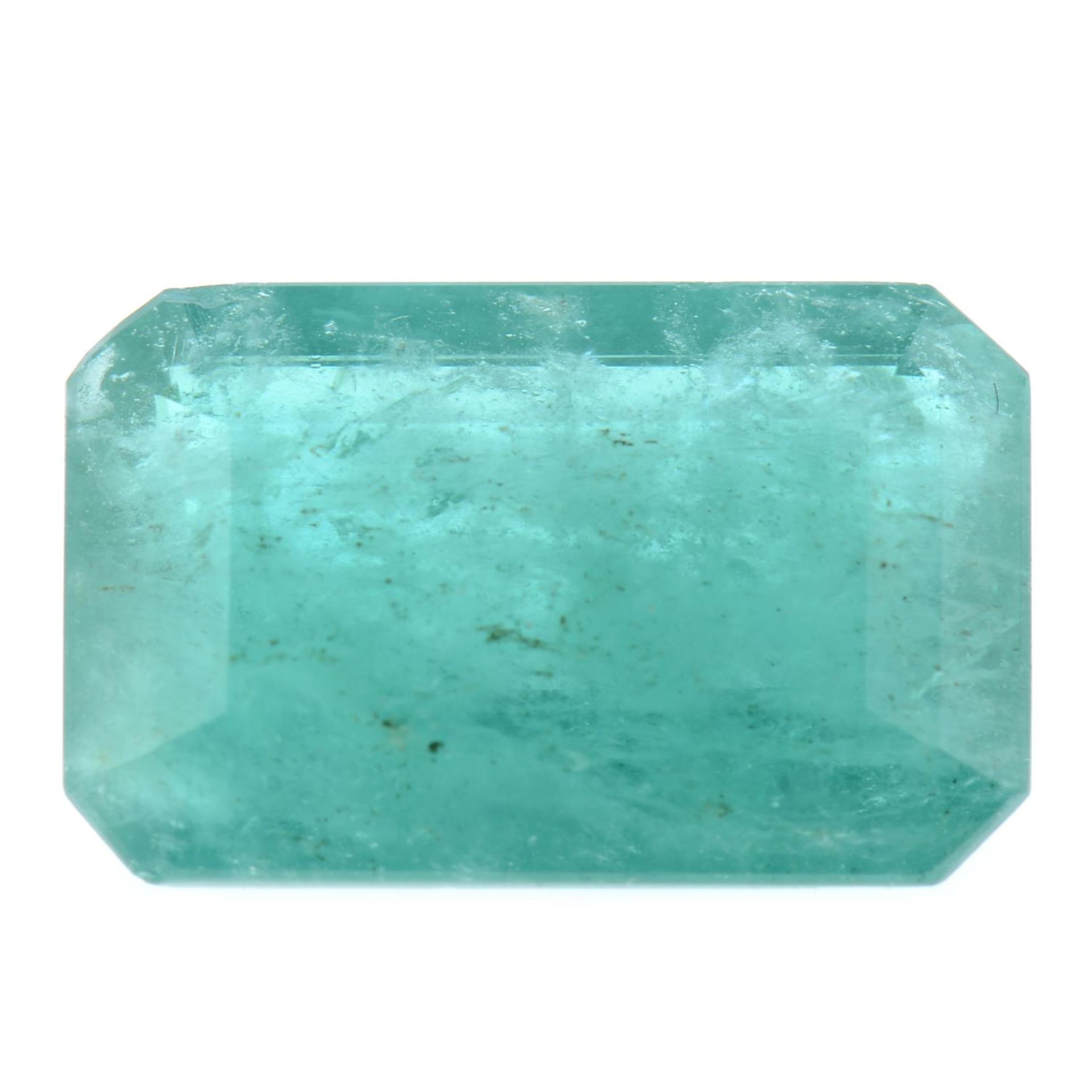 Rectangular-shape emerald, 4.58ct