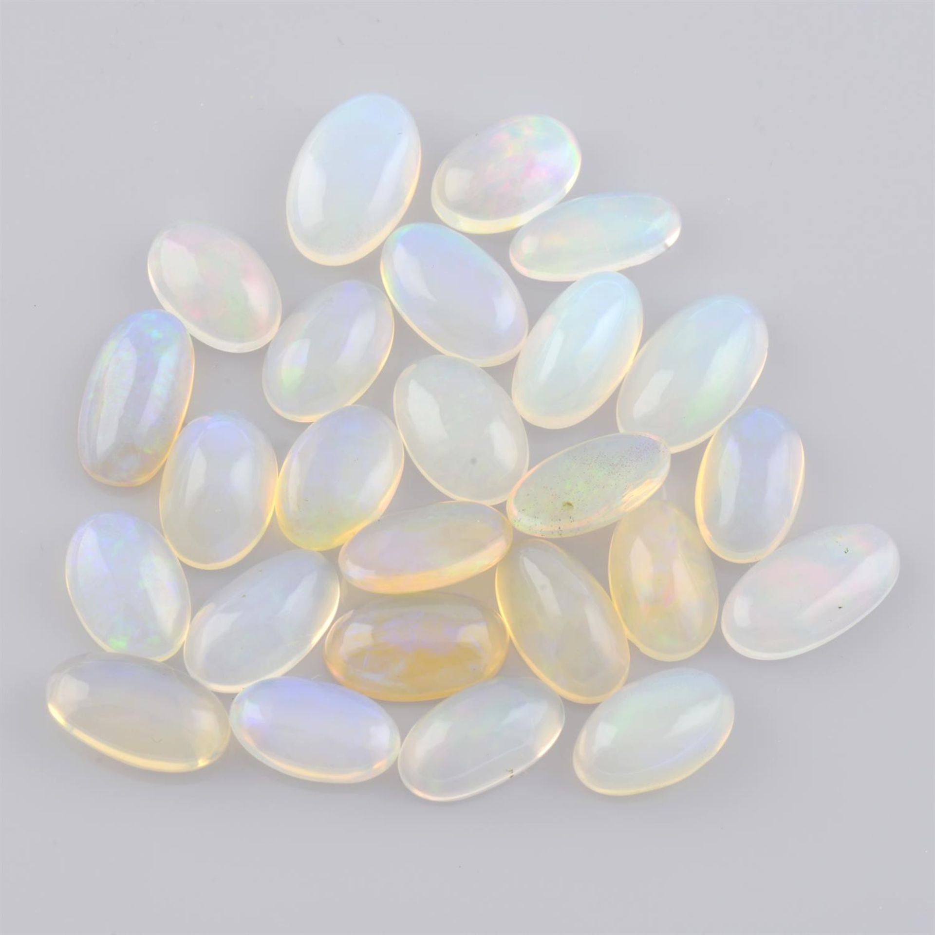 Assorted opal cabochons, 51.47ct