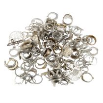 Assorted ring & other casts, 634g