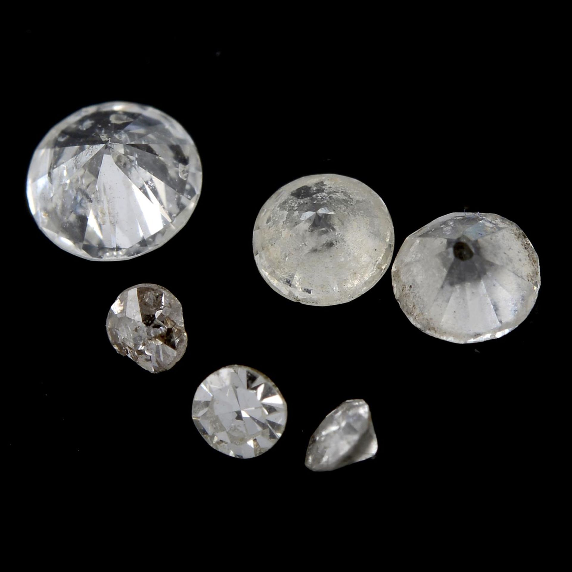 Assorted brilliant-cut diamonds, 0.45ct - Image 2 of 2