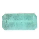 Rectangular-shape emerald, 3.80ct