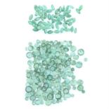 Vari-shape emeralds, 16.51ct