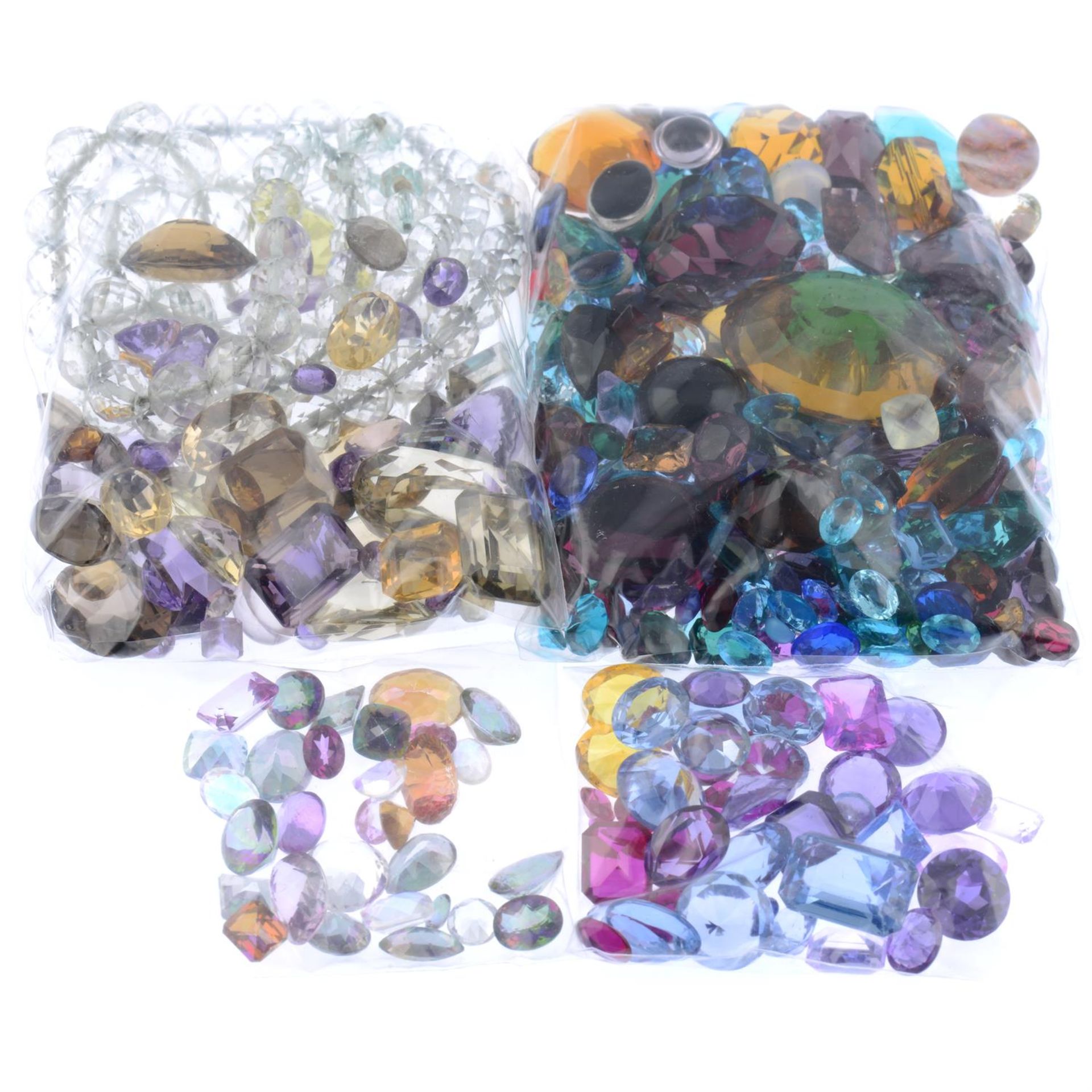 Assorted gemstones, 465g