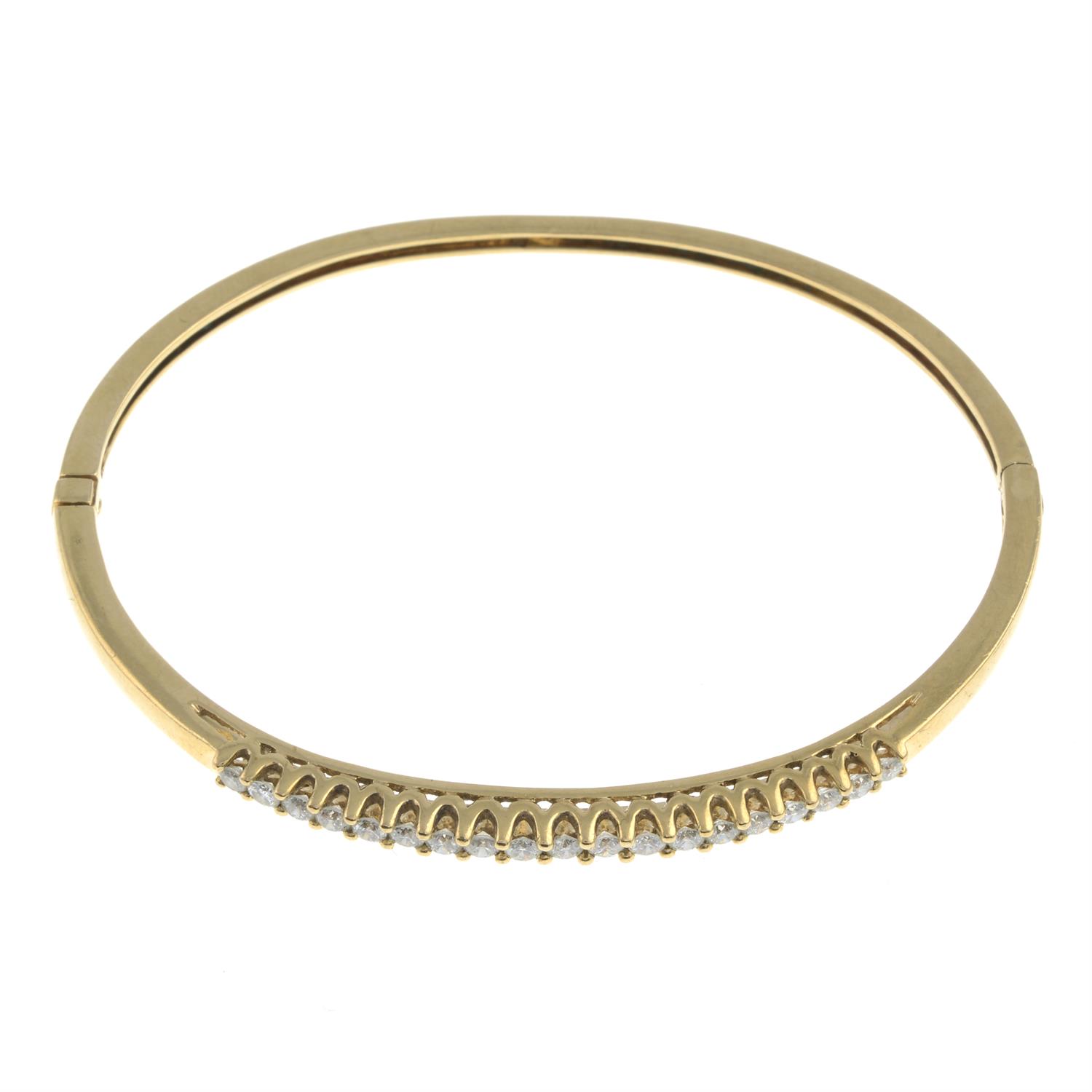 Diamond bangle