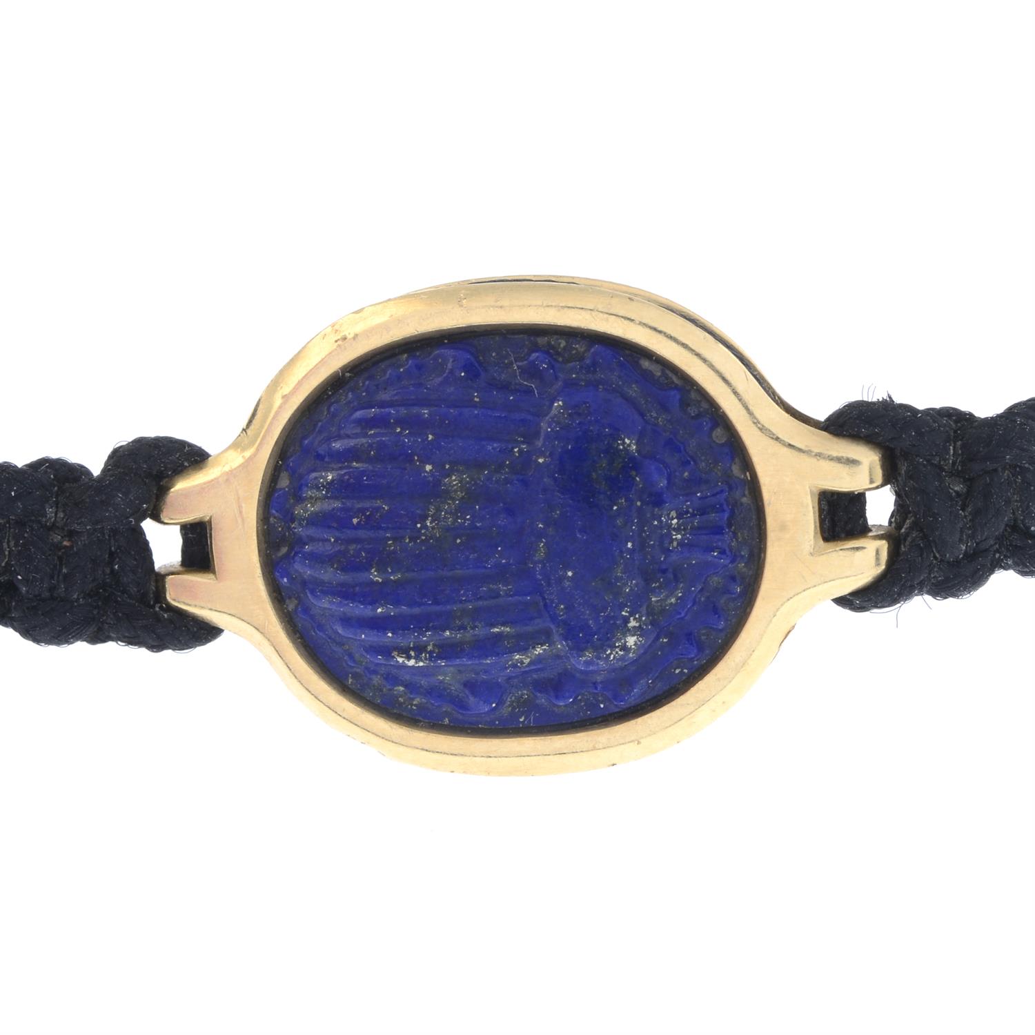 Lapis lazuli scrab bracelet, David Yurman - Image 2 of 2