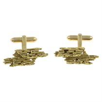 Abstract cufflinks