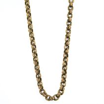 Early 20th century 9ct gold chain necklace