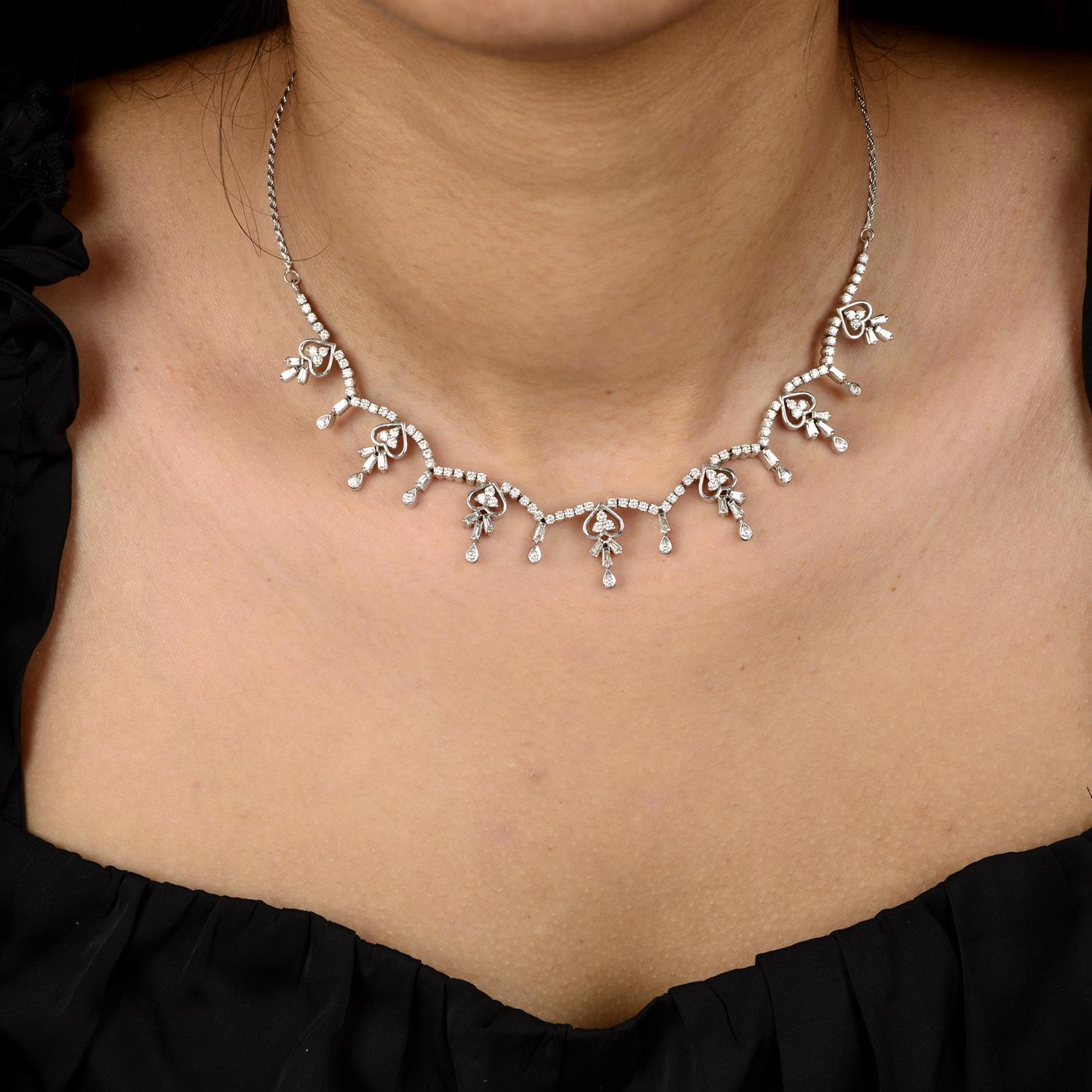 Diamond necklace - Image 5 of 5