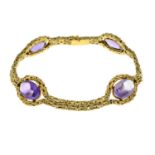 Amethyst bracelet