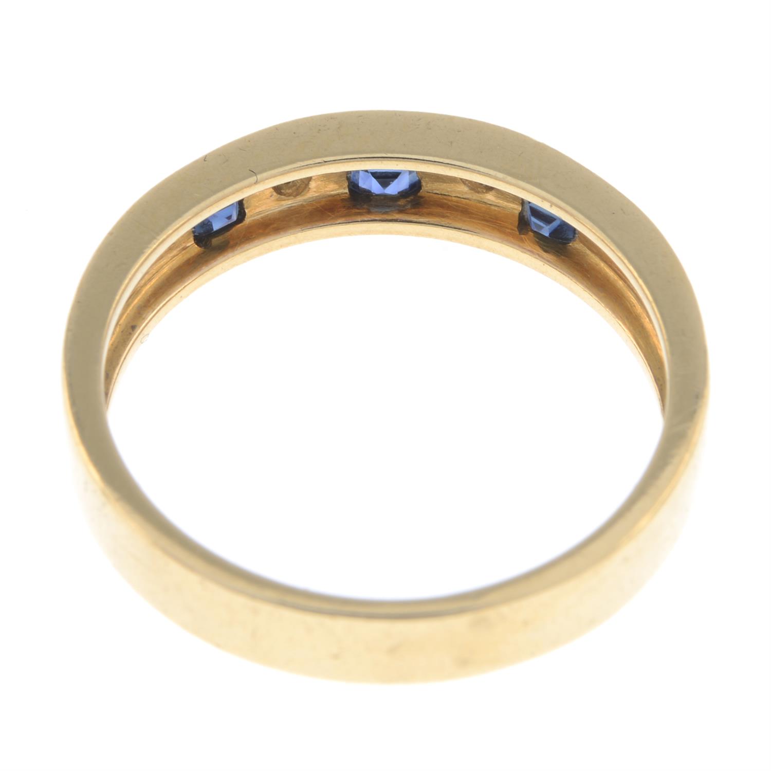 Sapphire & diamond ring - Image 2 of 2