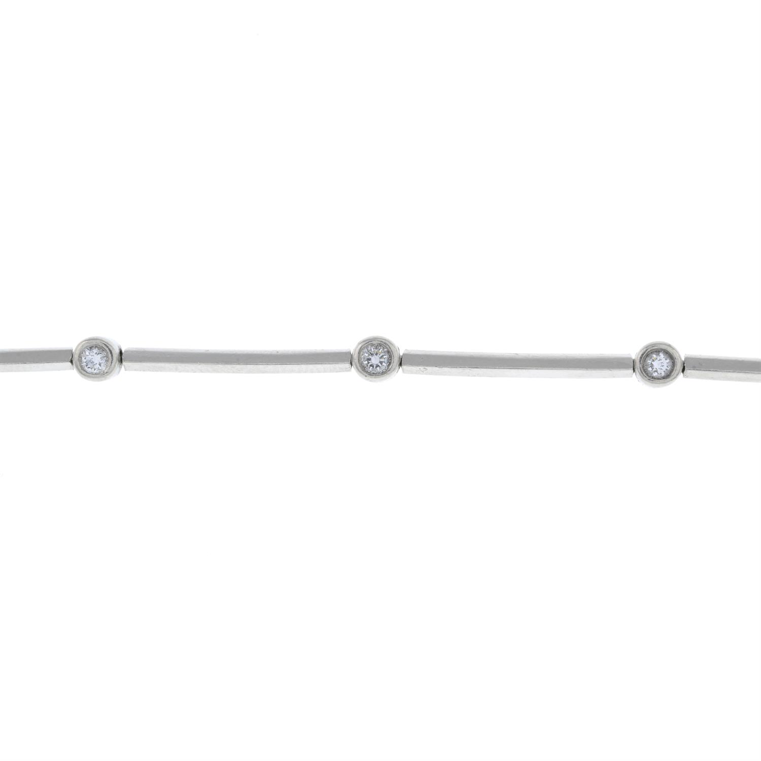 Diamond bracelet, by Tiffany & Co. - Image 2 of 4