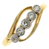 Early 20th century diamond ring