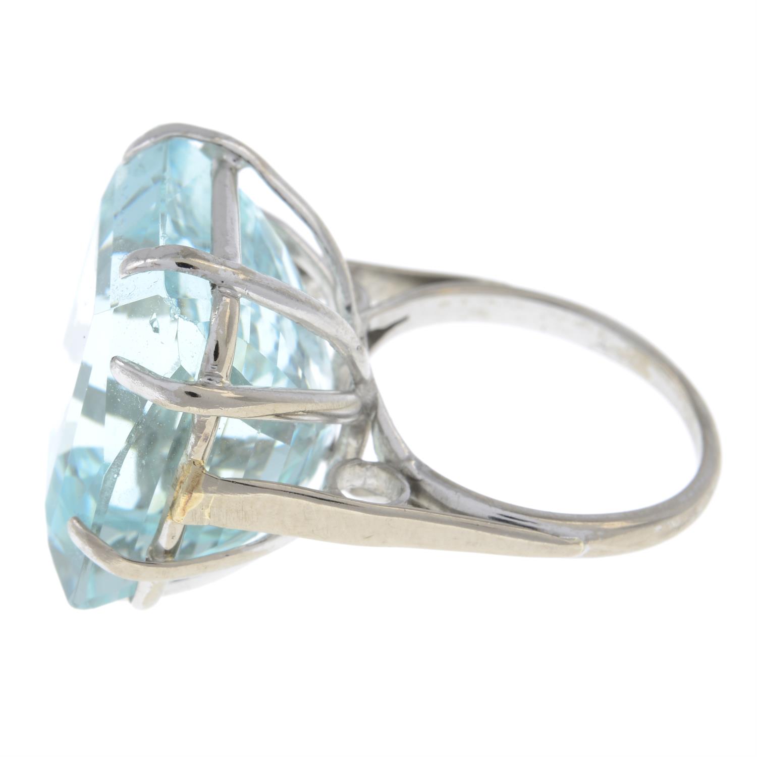 Aquamarine ring - Image 3 of 4