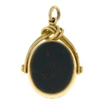 Victorian 18ct gold swivel fob