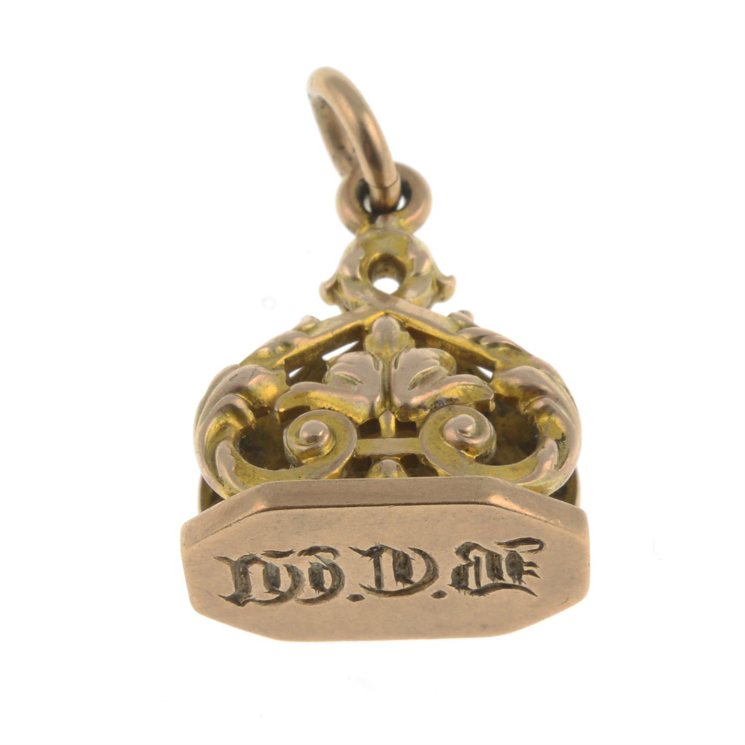 Early 20th century fob pendant - Image 2 of 2
