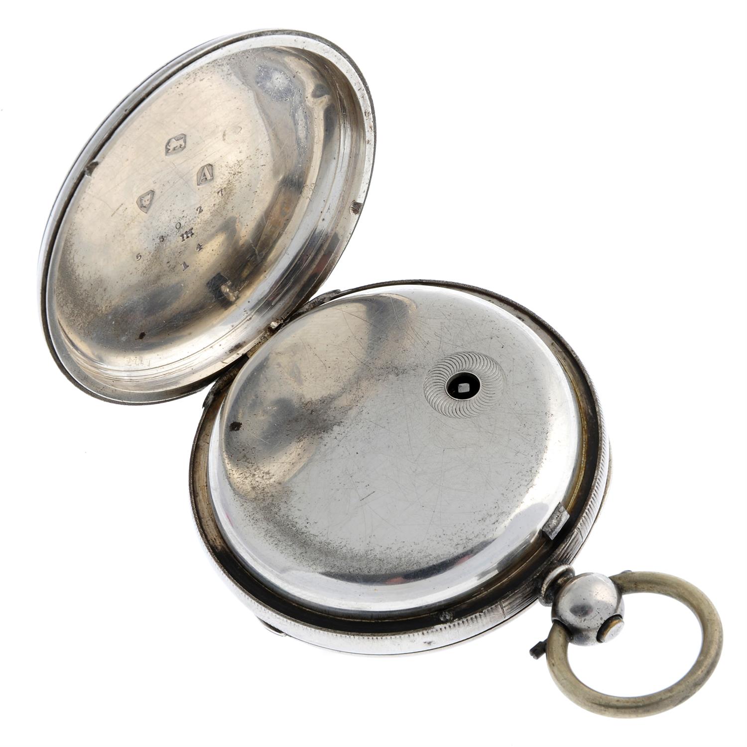 An open face pocket watch, 53mm. - Image 3 of 3
