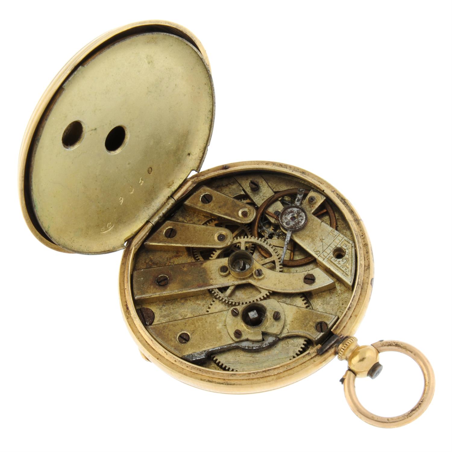 A pocket watch, 37mm . - Image 3 of 3