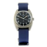 Hamilton - a military issue W10 watch, 35mm.