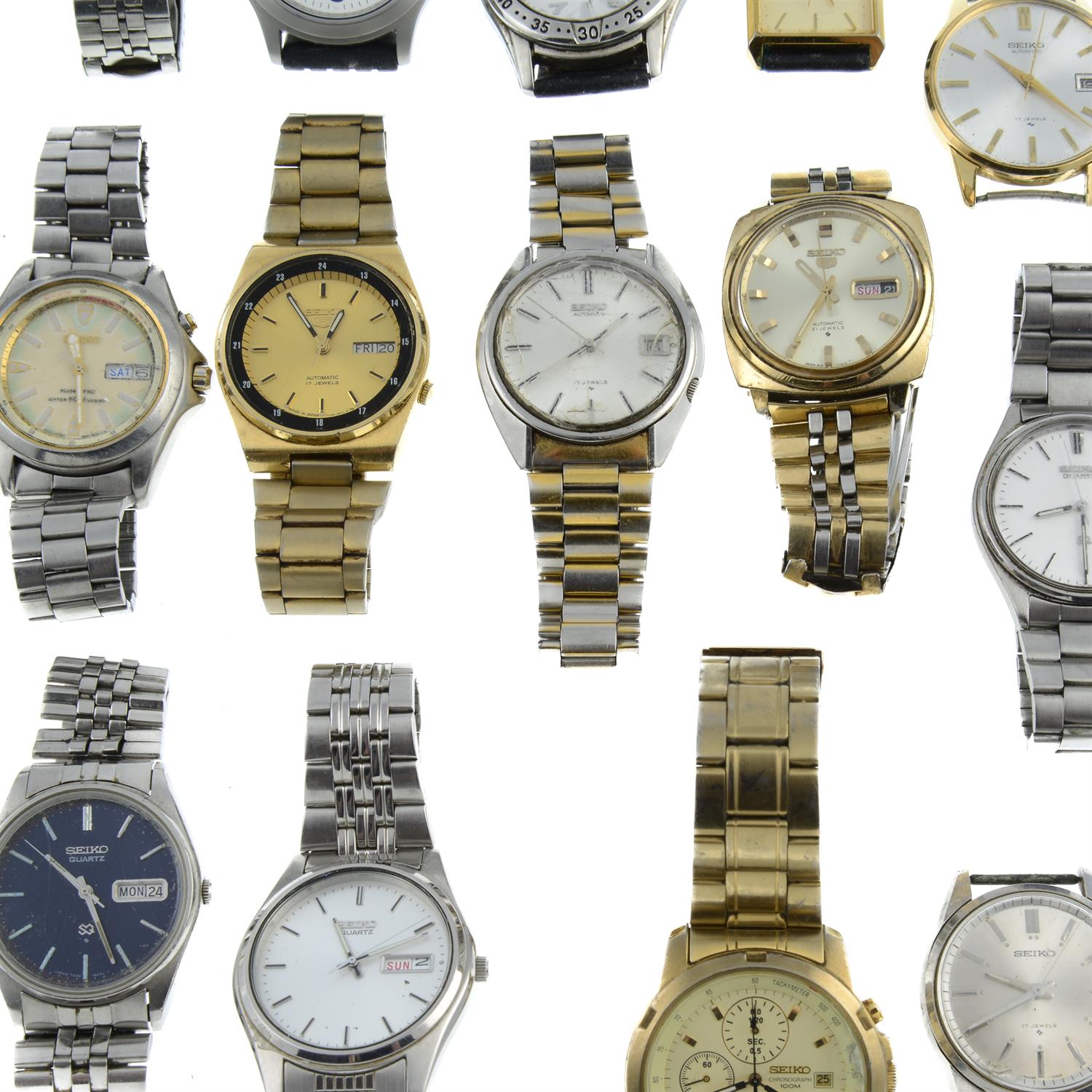 A group of twenty Seiko watches. - Image 5 of 5