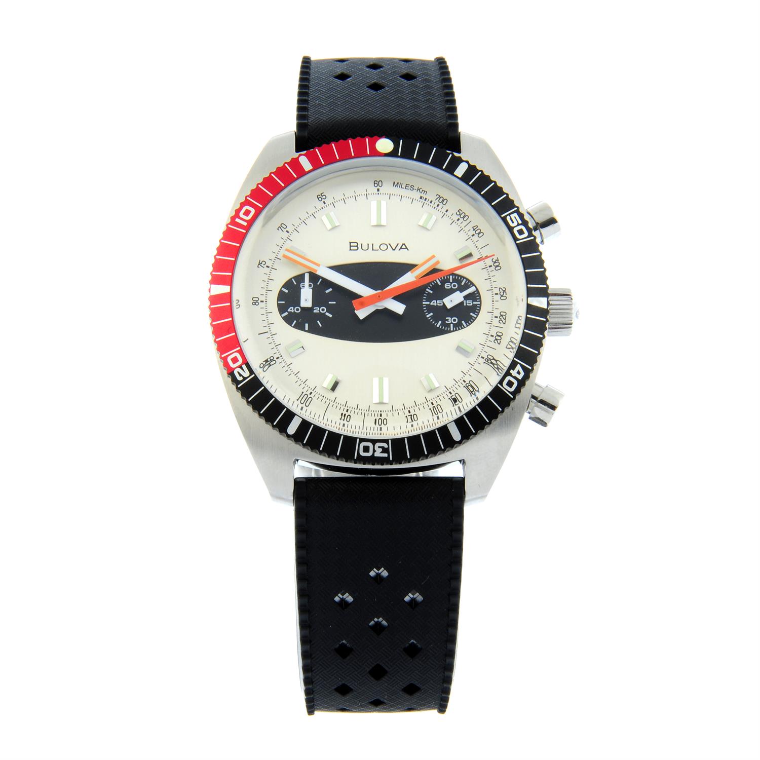 Bulova - a Surfboard chronograph watch, 40mm.