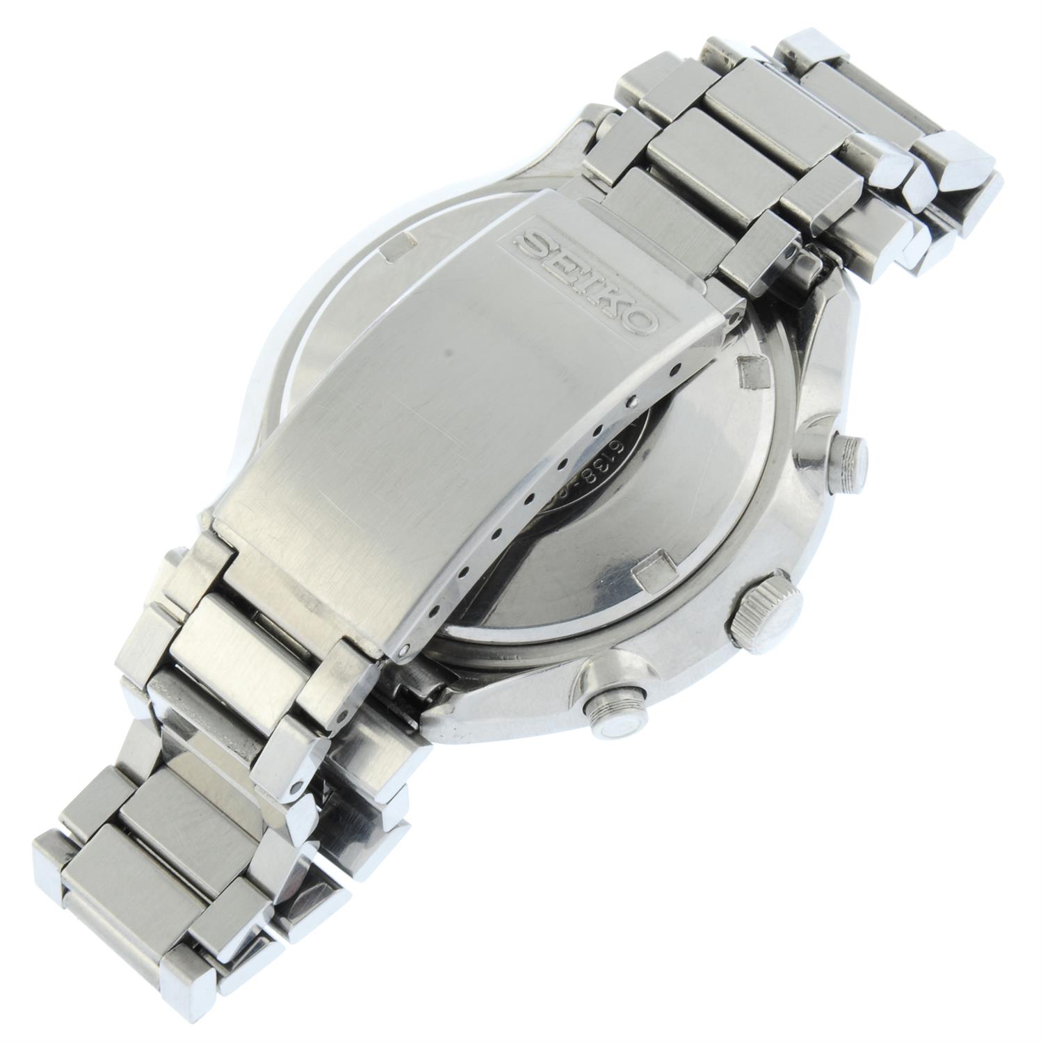 Seiko - a Speed-Timer chronograph watch, 42mm. - Image 2 of 4