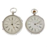 An centre-seconds pocket watch (60mm) with a centre-seconds pocket watch.