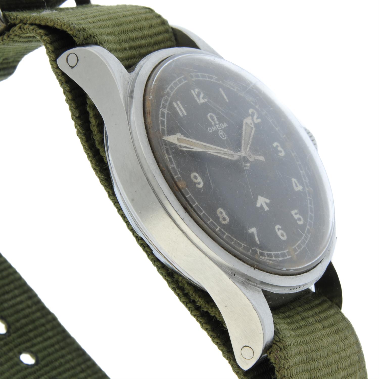 Omega - an RAF Issue '53 Fat Arrow ' watch, 37mm. - Image 4 of 5